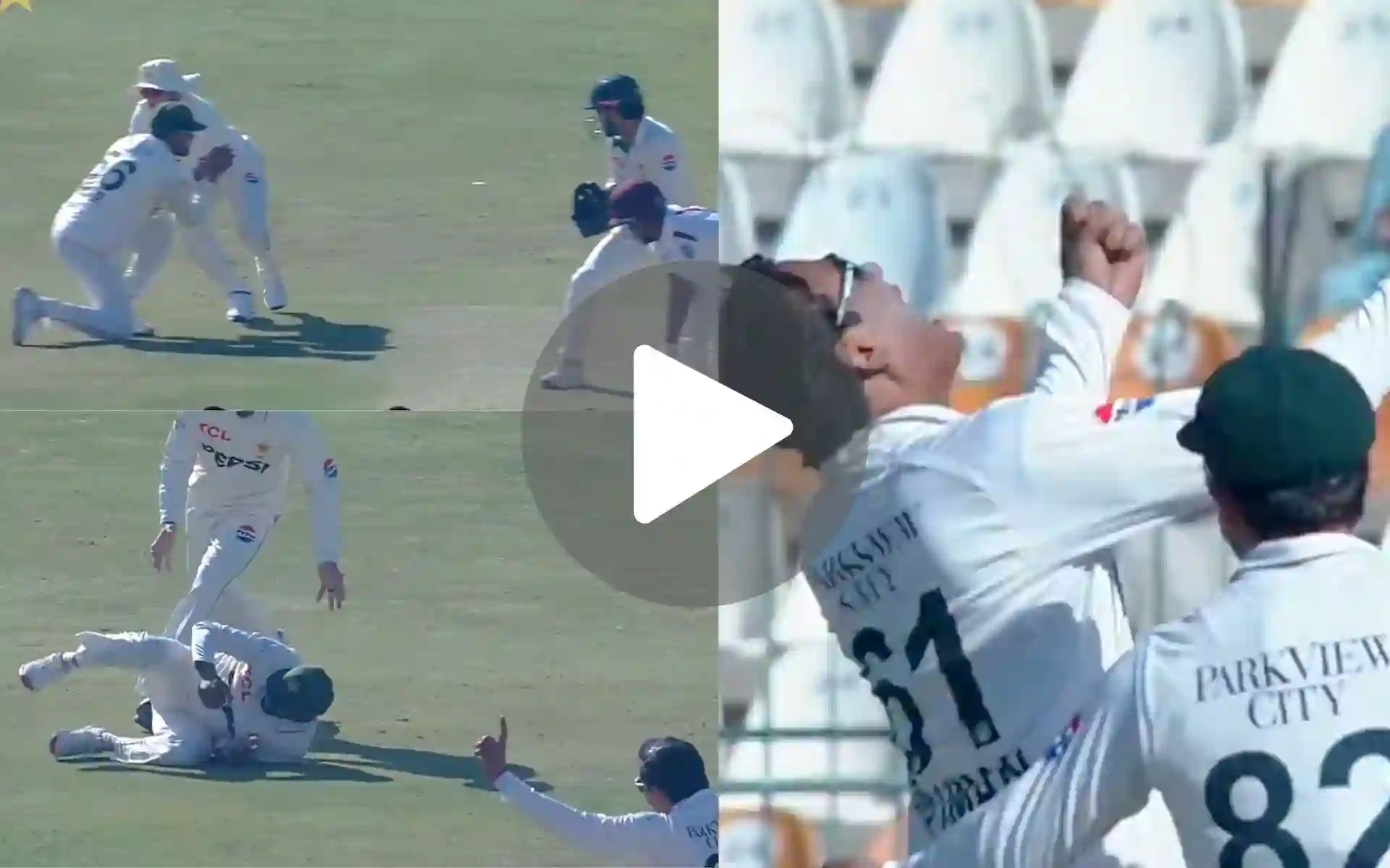 [Watch] Babar's Sharp Catch Helps Noman Ali Script History With A Hat-trick For Pakistan